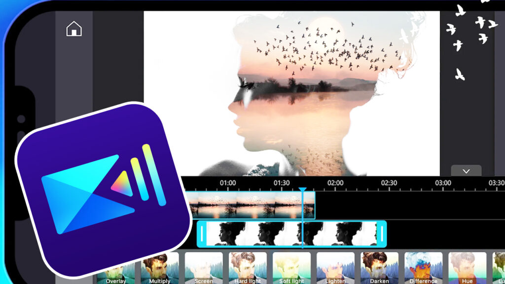 PowerDirector is a versatile video editing app that comes with a wide array of editing tools and effects.