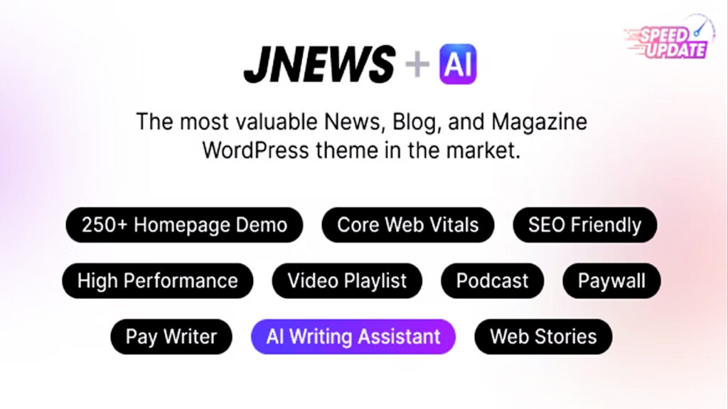 JNews is a highly functional news and magazine WordPress theme. This WordPress theme is one of the top 5 best news WordPress themes for 2023.